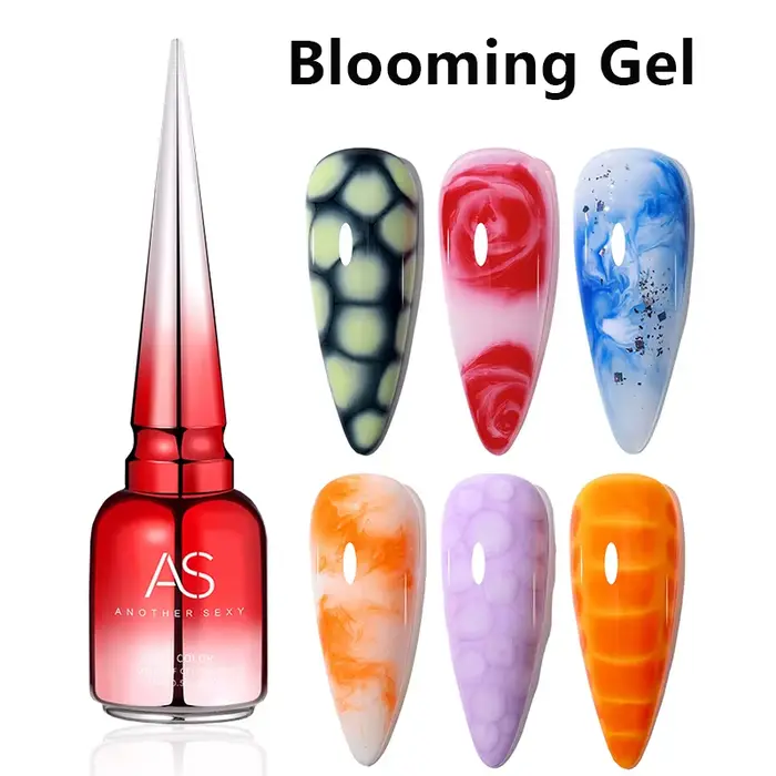 AS 15ml feuille de transfert Gel vernis à ongles tremper Led Uv Gel