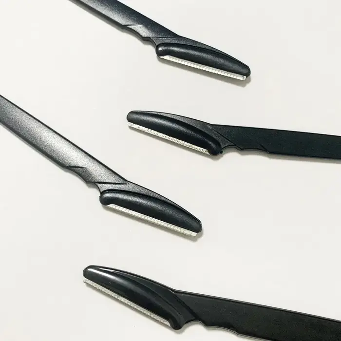 Lames de rasoir de maquillage de précision-outil d'épilation du visage
