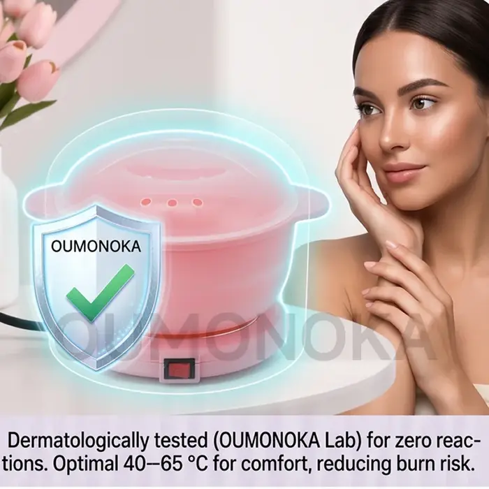 Kit de chauffe-cire pour épilation, appareil de fusion de cire à raser, thérapie à la paraffine pour les mains, pour salon et usage domestique