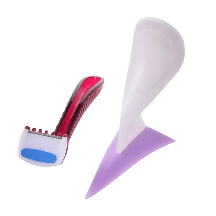 Pochoir de rasage pour zones intimes féminines, outil de façonnage intime sexy pour femmes