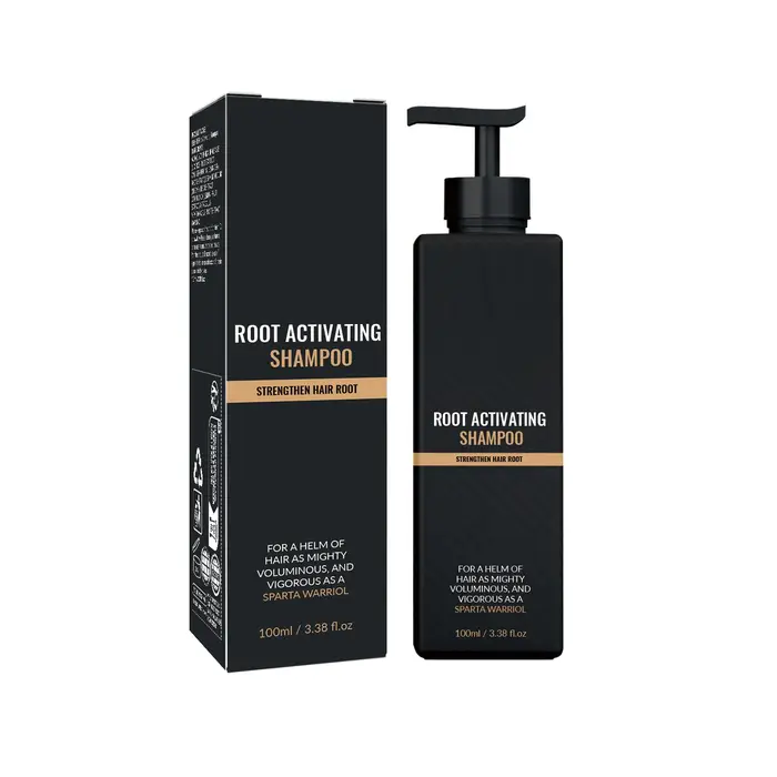 Shampoing pour la croissance des cheveux pour hommes, activateur de racines, renforcement, hydratant
