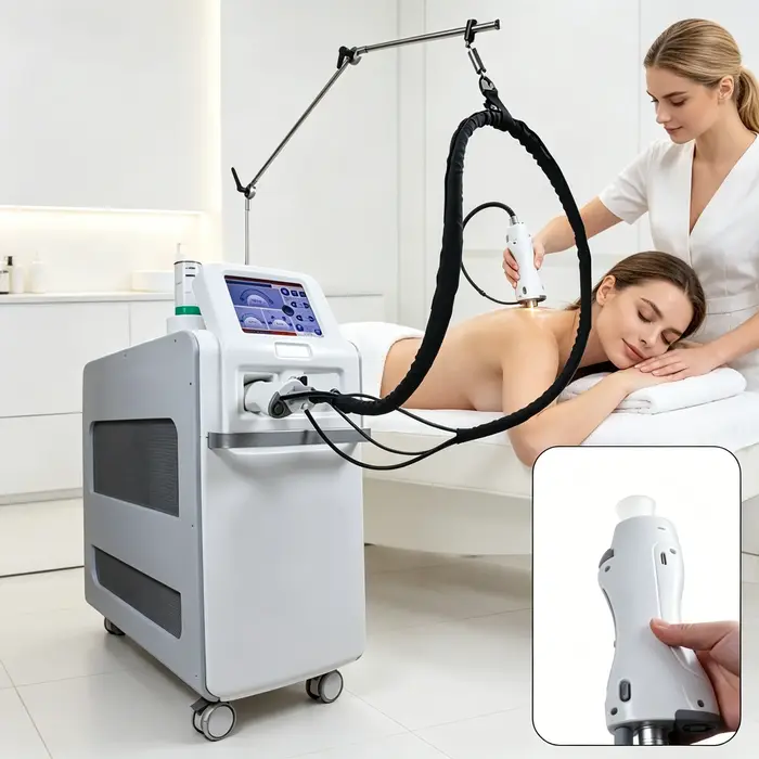 Machine de beauté professionnelle à laser Alexandrite et Ndyag à impulsions longues Alex Laser 755 1
