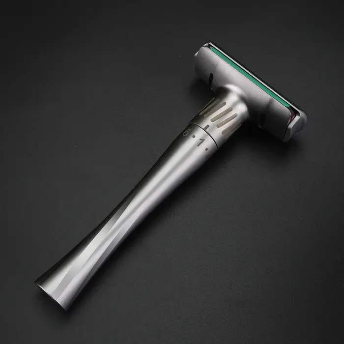 XUANFENG-Rasoir à lame double face en alliage de zinc pour homme, couteau à main traditionnel, boîte