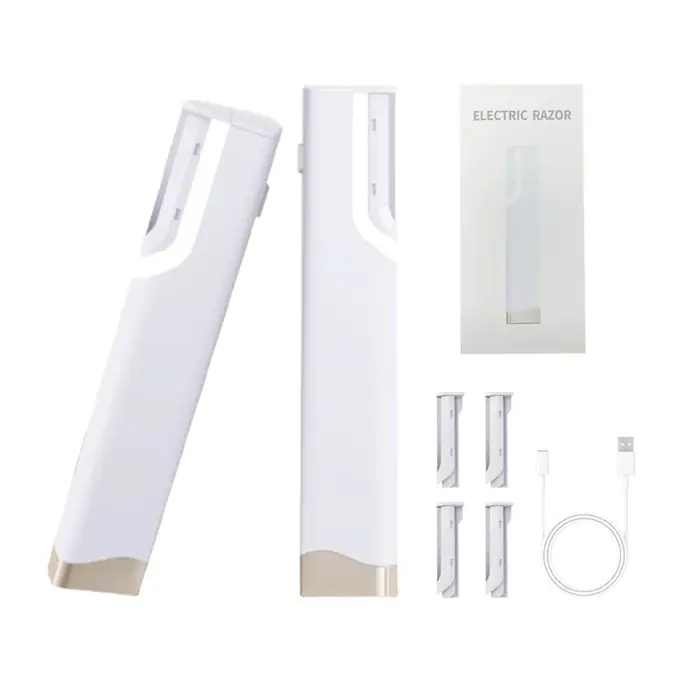 Rasoirs électriques pour femmes, rasoir corporel sans fil pour voyage, tondeuse à sourcils, tondeuse