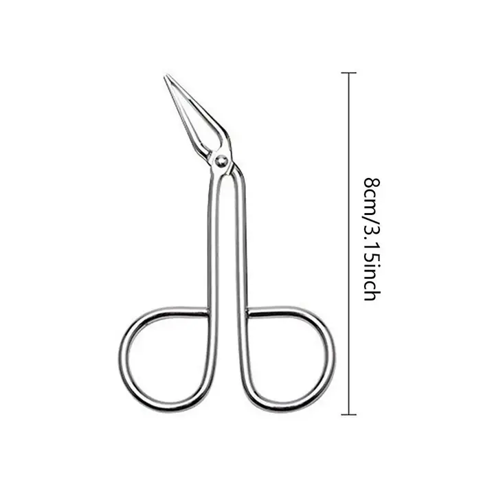 Pince à épiler avec poignées pour poils du nez