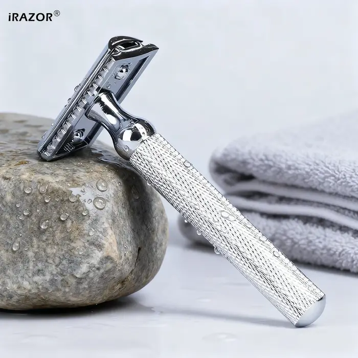 IRAZOR Rasoir de sécurité classique à double tranchant