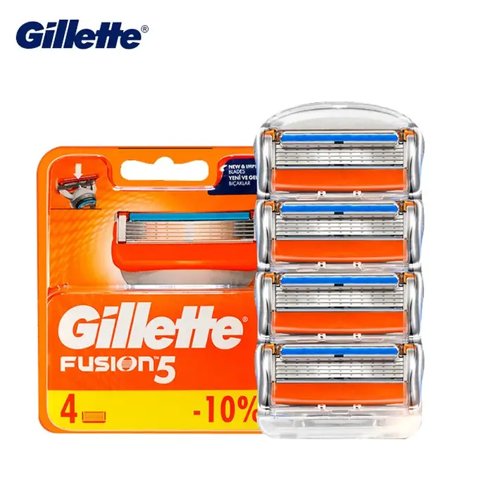 Gillette Fusion 5 lame de rasoir sûr rasage manuel têtes