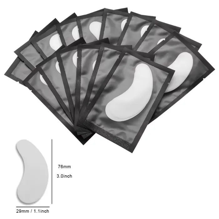 CNKESS-Patchs d'extension de cils, 500 paires, greffage de faux cils sous les yeux, coussinets non p