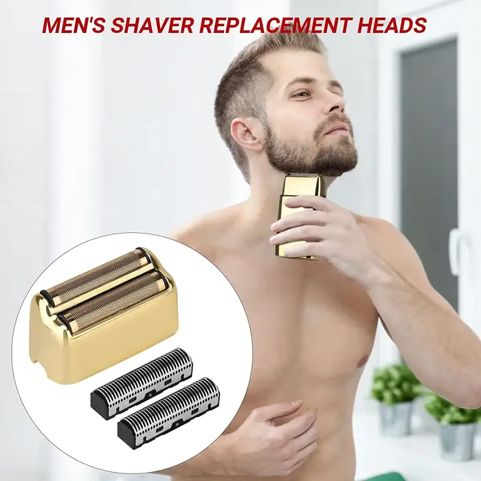 Ensemble de feuilles et lames de rechange professionnelles pour rasoir à Double feuille en métal sans fil BaByliss PRO