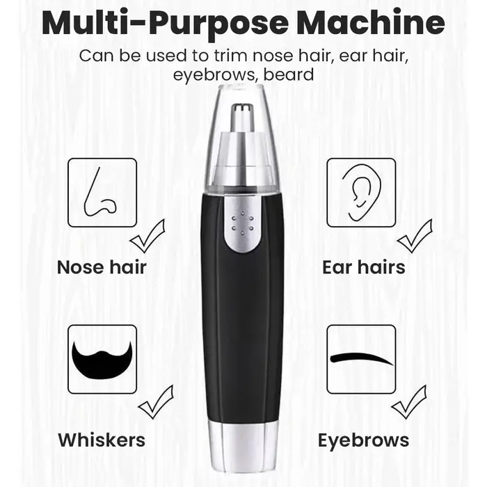 Tondeuse à poils du visage rechargeable 3 en 1