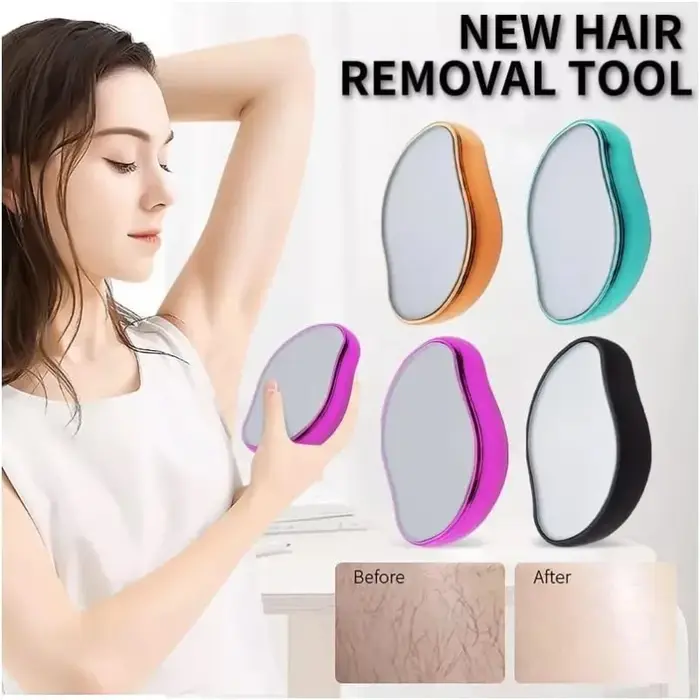 Épilateur physique sans douleur, sûr, réutilisable, facile à nettoyer, outil de dépilation pour une peau lisse et belle