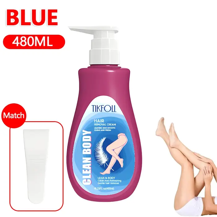 Crème dépilatoire indolore