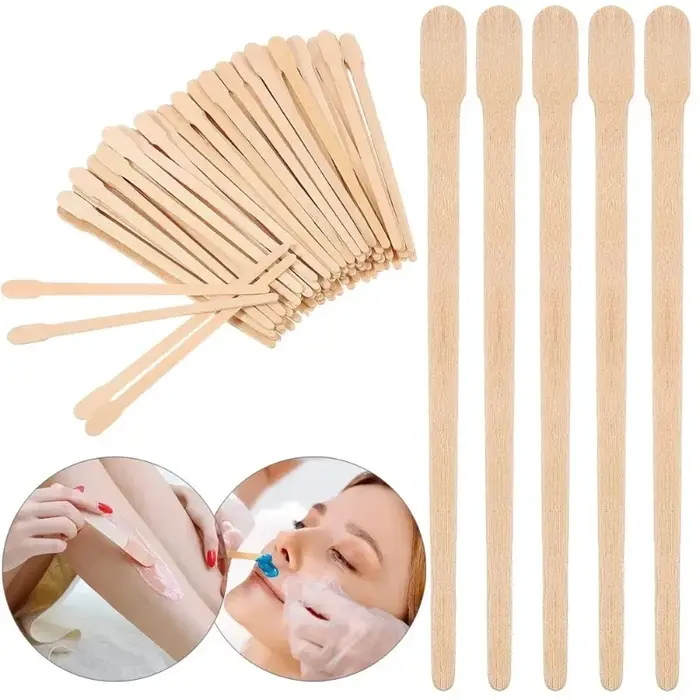 100/200 Bandes de cire dépilatoire pour sourcils