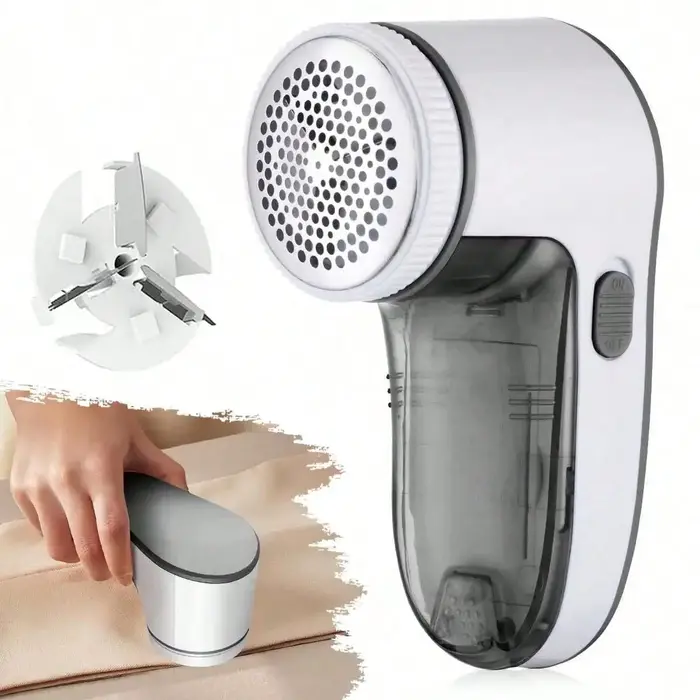 Épilateur électrique rasoir en tissu Portable tondeuse boules de poils (non incluse (2 * AA)