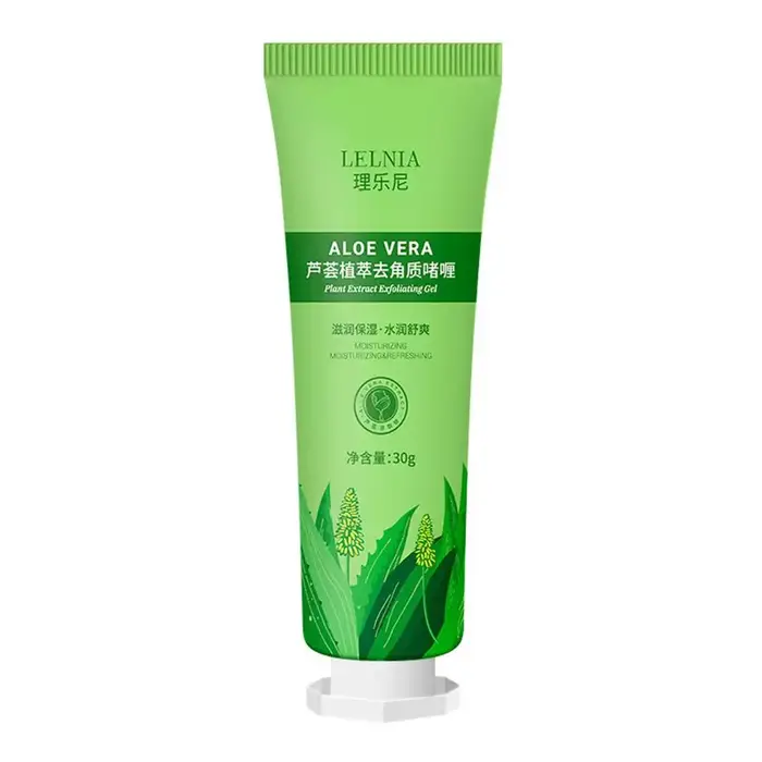 Gel exfoliant pour le visage, exfoliant doux non abrasif pour le visage et le corps, élimination des