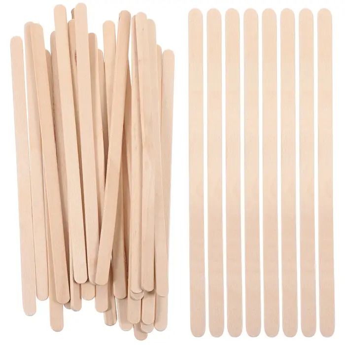 Bâtons de cire en bois pour épilation