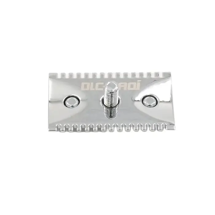 Tête de rasoir de sécurité pour hommes Yaqi Chrome Mellon pour raser les rasoirs