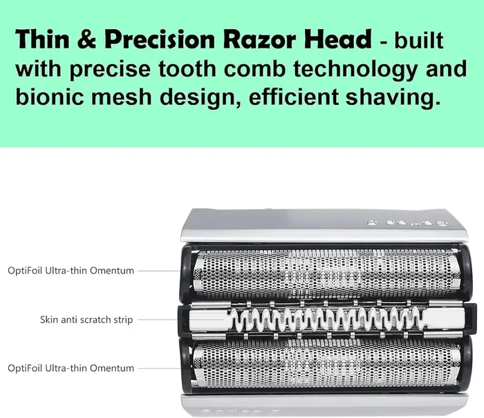 Tête de rasoir pour Braun