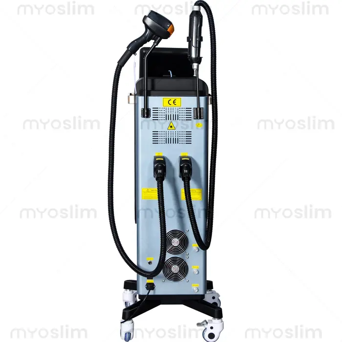 Appareil de beauté 2 en 1 à diode laser pour l'épilation permanente, avec système de refroidissement, pour salon et spa