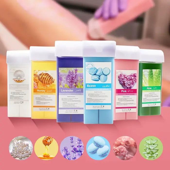 100g rouleau sur cire épilation