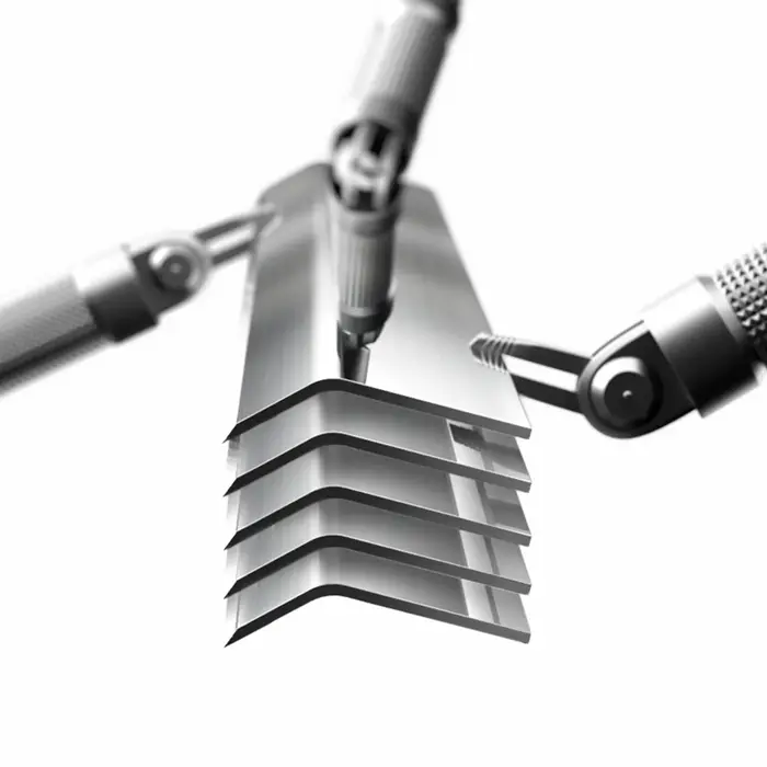 Huanxing 4 Lames de Rechange pour Rasoir