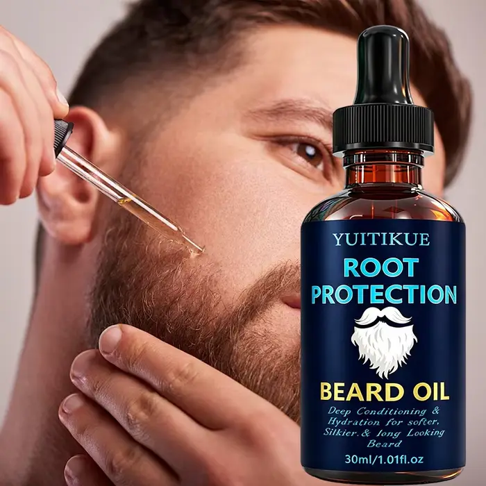 Huile de protection des racines de la barbe 30ml YUITIKUE