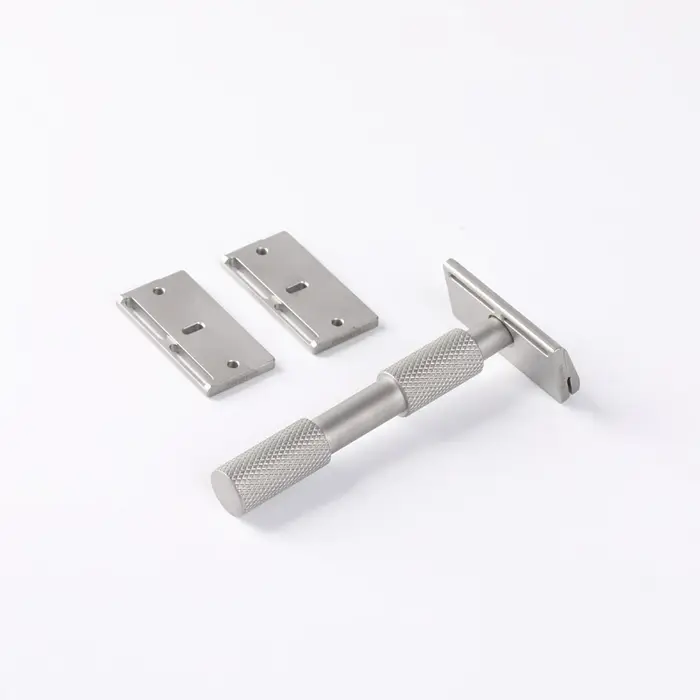 Rasoir de sécurité YAQI 2026 Aileron GEM Blade - Rasoir traditionnel à 3 plaques pour un rasage lisse et confortable