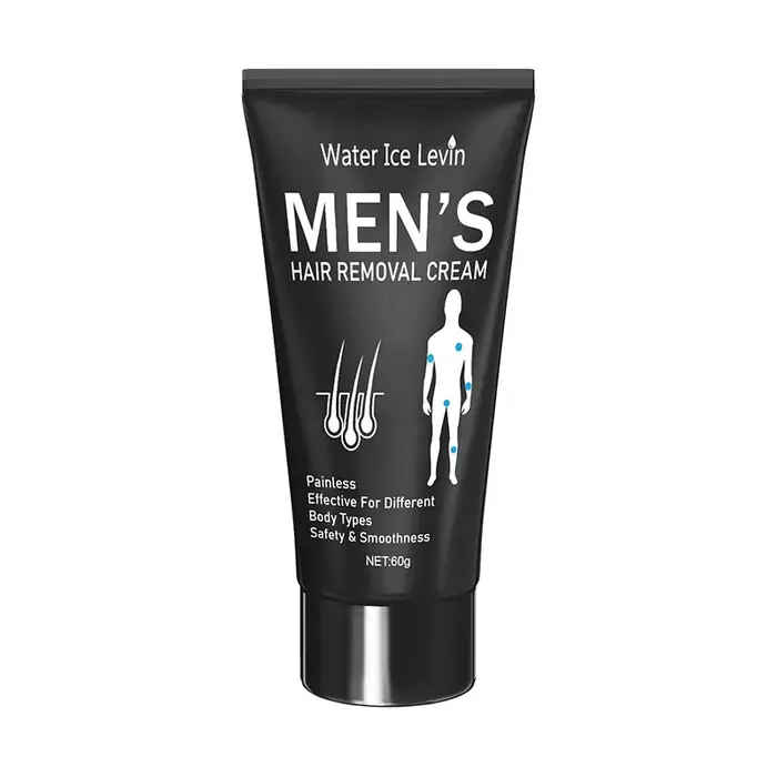 Crème dépilatoire pour hommes et femmes, 60g, indolore rapidement, complètement lisse et rafraîchiss