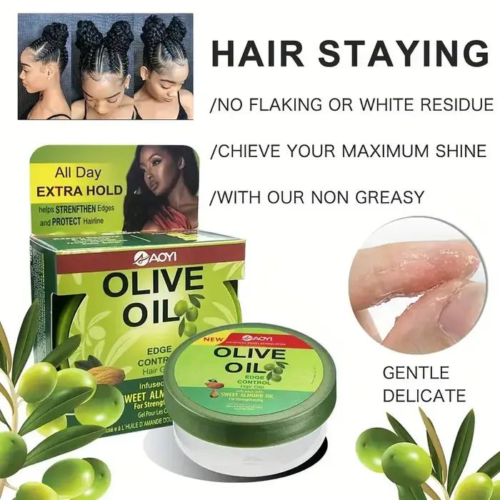 Gel de cire d'huile d'olive