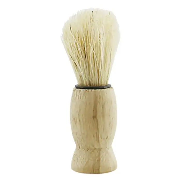 1/2 Brosse à barbe pour hommes, brosse à raser manuelle pour hommes, équipement de barbier, pour ras