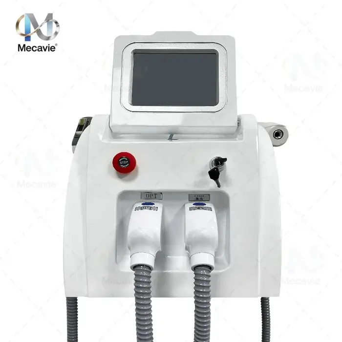 Laser 2 en 1 Nd Yag Machine de détatouage plus récent IPL OPT épilation Portable multifonction Salon certifié