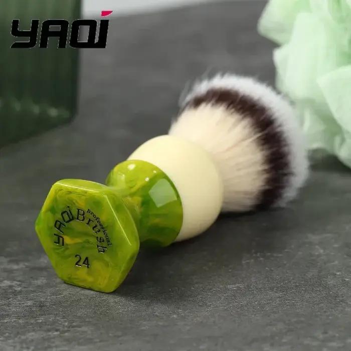 2026 YAQI Ever-Hopeful Brosse à raser pour homme à usage humide, poils synthétiques en poil de chat