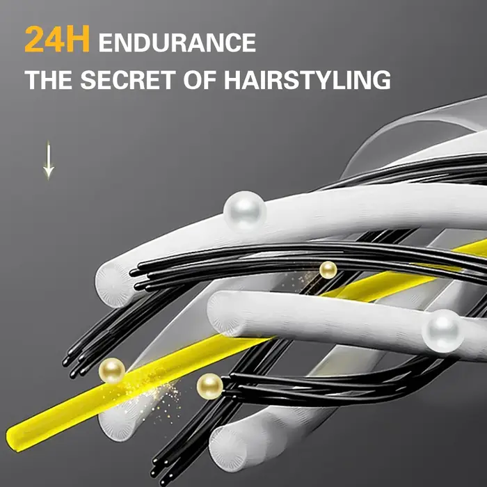 Pommade de cire à cheveux longue durée pour hommes