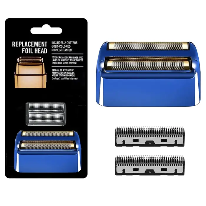 Ensemble de feuilles et lames de rechange professionnelles pour rasoir à Double feuille en métal sans fil BaByliss PRO
