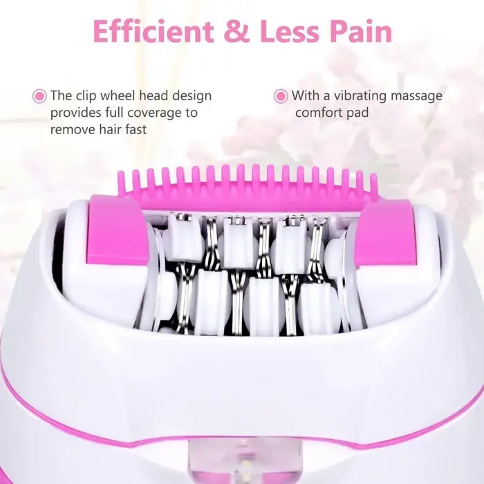 Épilateur électrique Rechargeable pour femmes