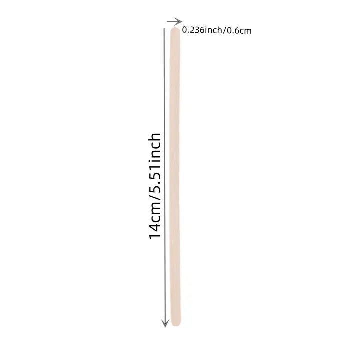 200/600 pièces femme en bois corps épilation bâton cire épilation bâtons jetables pour sourcils visage bois épilation spatule