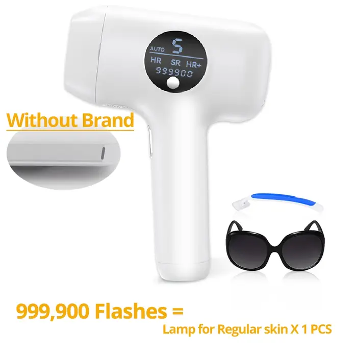 Lescolton-Épilateur laser à flash ultra rapide pour femme, haute énergie, grande lampe de subdivisio