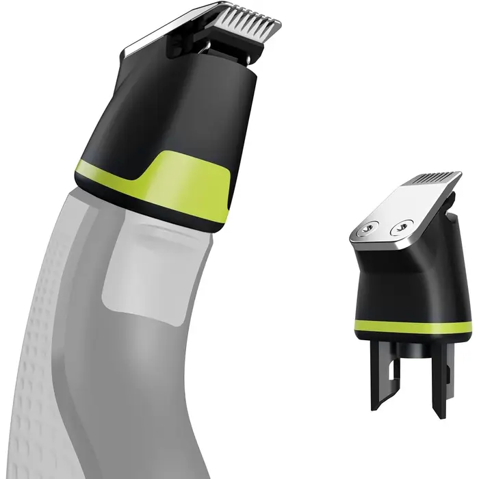 Lames de rechange pour Philips OneBlade QP2620/2630/2724 - Tondeuse de précision avec bords de sécurité arrondis et lame en acier inoxydable