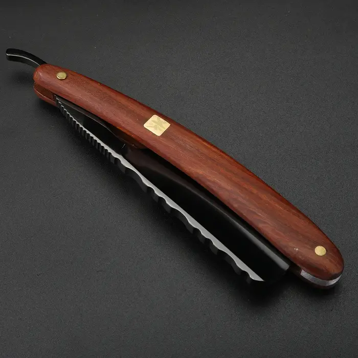 XUANFENG rasoir traditionnel à l'ancienne couteau de rasage manuel 9cr18 couteau de rasage en acier