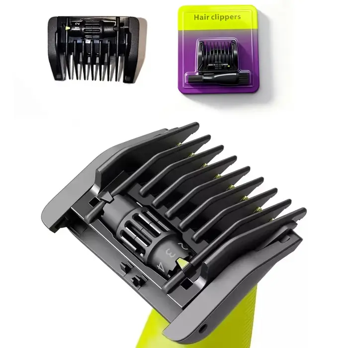 Peigne guide de protection 5 en 1 pour tondeuse à barbe OneBlade, peignes réglables 1-5 mm pour OneBlade QP2520 QP2530 QP2620 QP2630 QP2724 QP2834