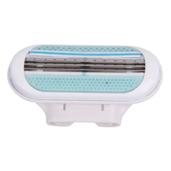 GFLV-Tête de rasoir à lame 3 couches pour femme, rasoir Venus, 4 pièces/lot