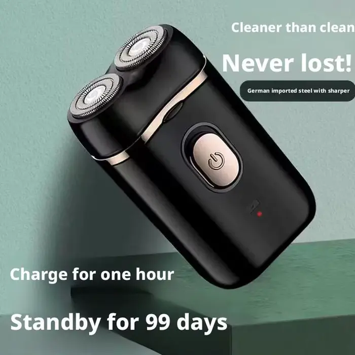 Rasoir électrique Portable et Rechargeable par Usb pour hommes