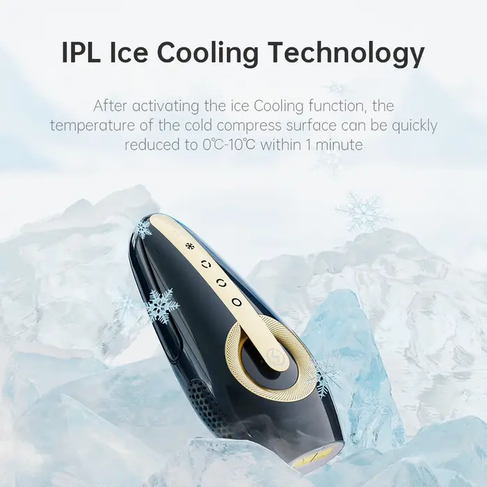 T17 flashs infinis épilation Laser Bikini épilateur glace dispositif froid Portable capteur de peau Machine d'épilation pour femmes hommes
