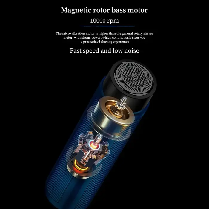 Nouveau rasoir électrique tondeuse automatique Portable couteau à barbe