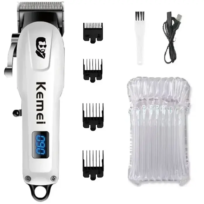 Kemei Mini puissant sans fil tondeuse à cheveux électrique professionnel barbier tondeuse à cheveux