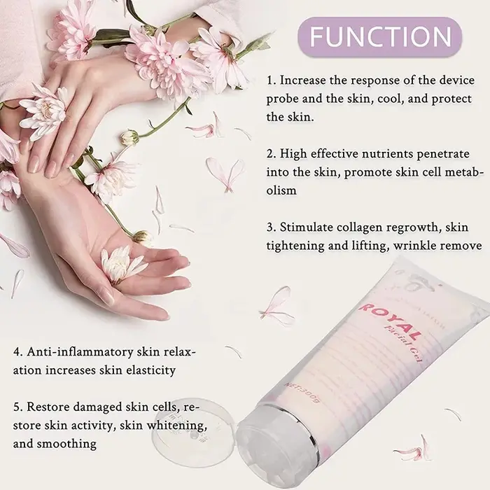Crème d'épilation au Gel frais de congélation
