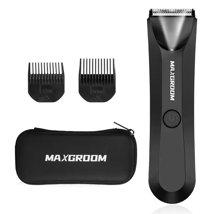 MAXGROOM rasoir pour hommes tondeuse à boules pour aine toilettage pubien corps