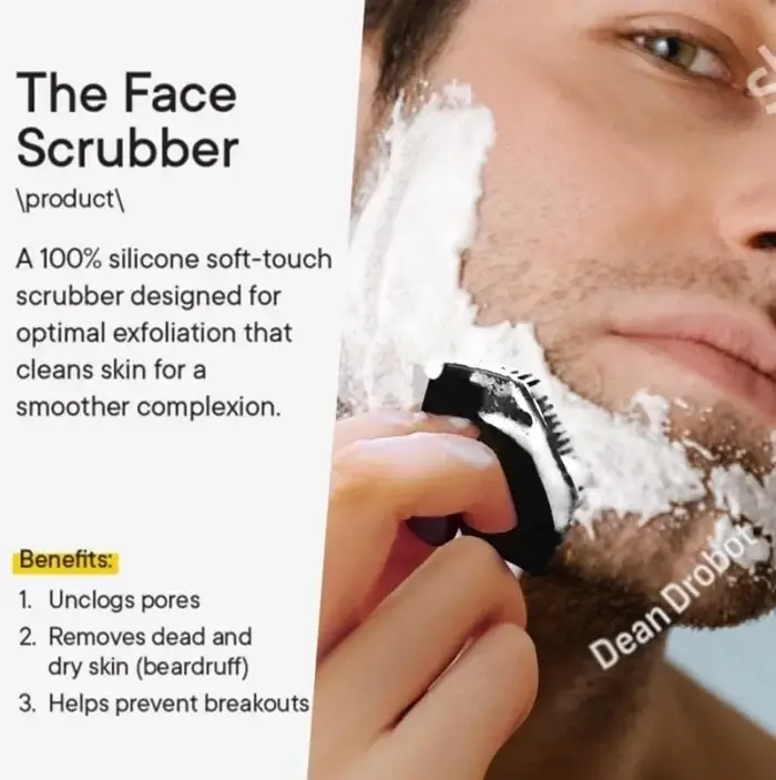 Brosse nettoyante faciale en silicone