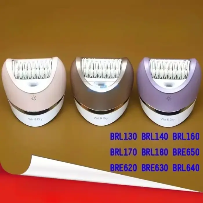 Têtes de rechange pour épilateur Philips BRL130 BRL140 BRL160 BRL170 BRL180 BRE650 BRE640 BRE630
