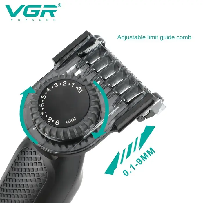 VGR tondeuse tondeuse à barbe pour hommes rasoir electrique homme rasoir homme Rasoir Professionnel Machine à raser